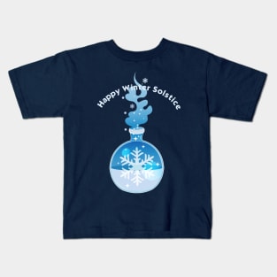 Winter Smells Blue Kids T-Shirt